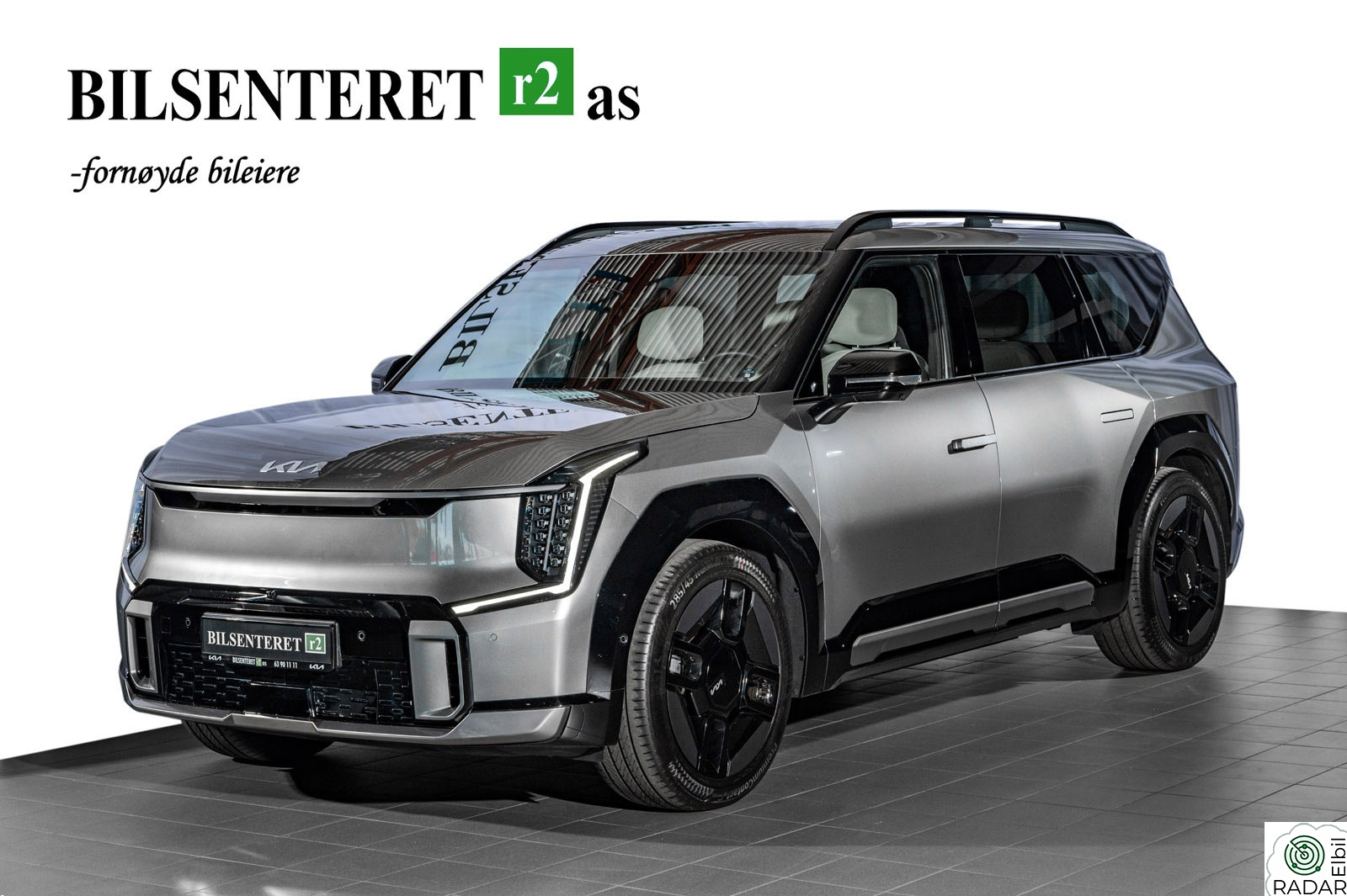 KIA EV9 GT-Line AWD 6 seter m/hengerfeste og vinterhjul