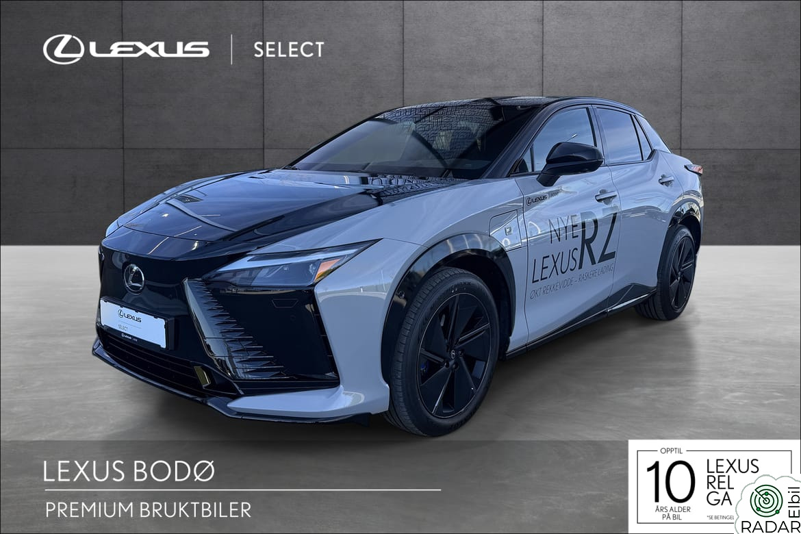 LEXUS RZ550E F SPORT 408HK Steer-By-Wire DIRECT4 Neutrino Gray