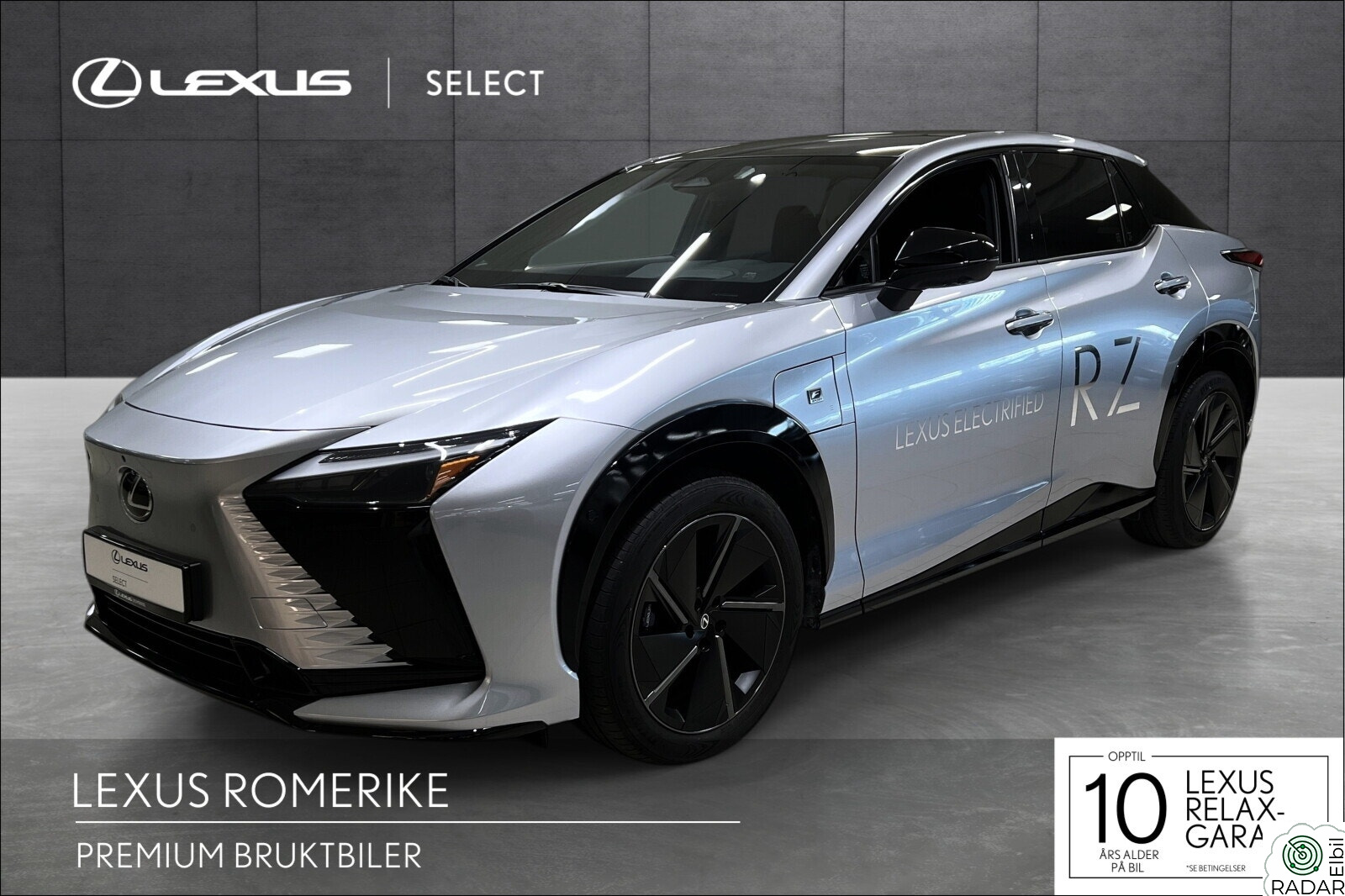 LEXUS RZ550E 550e AWD F-Sport SBW