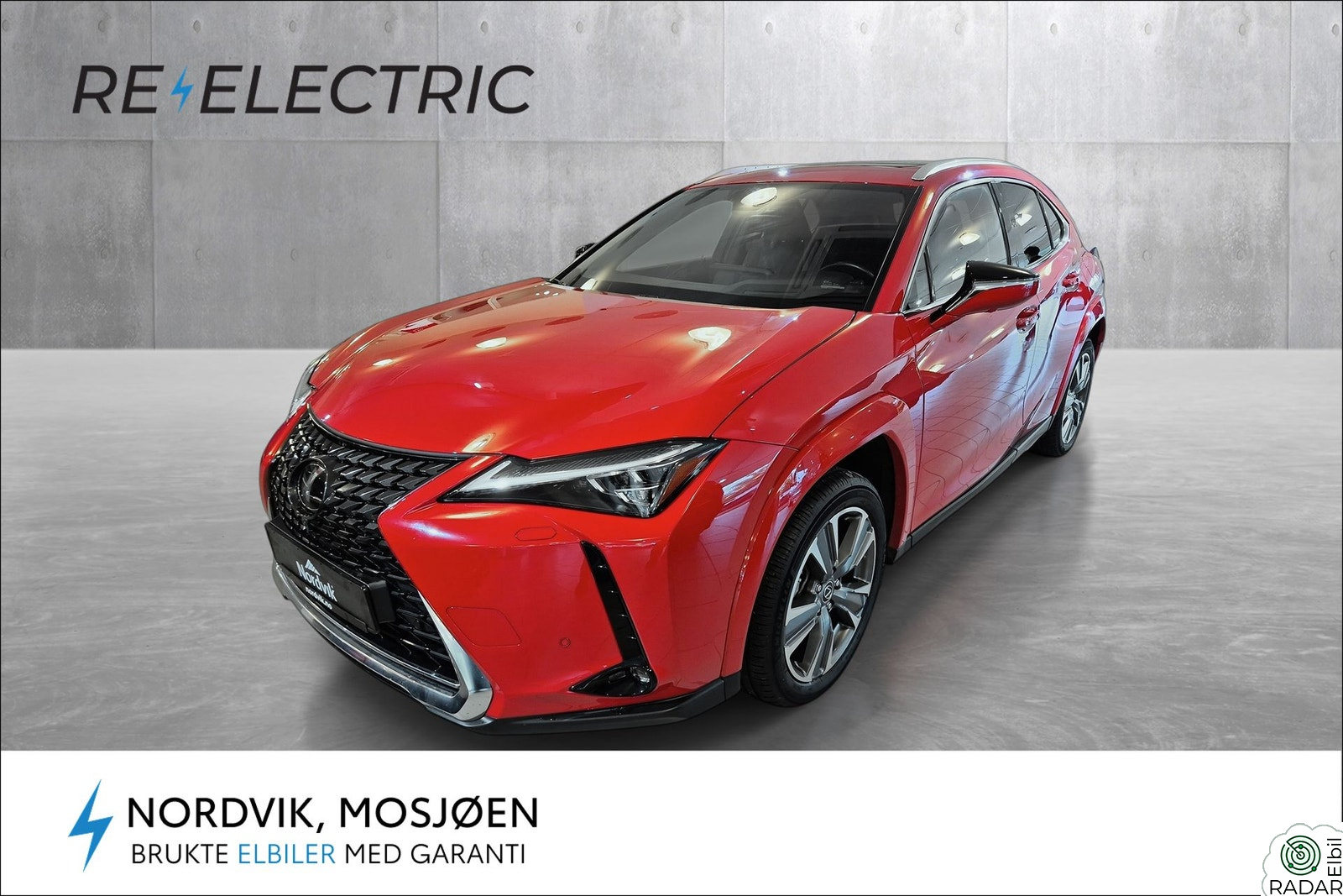 LEXUS UX300E Flott utgave av Luxury, med lav kilometer