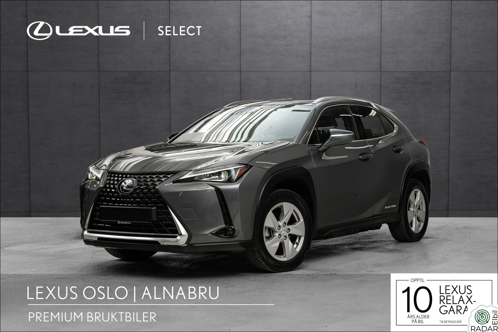 LEXUS UX300E 300e FWD Premium Godt utstyrt