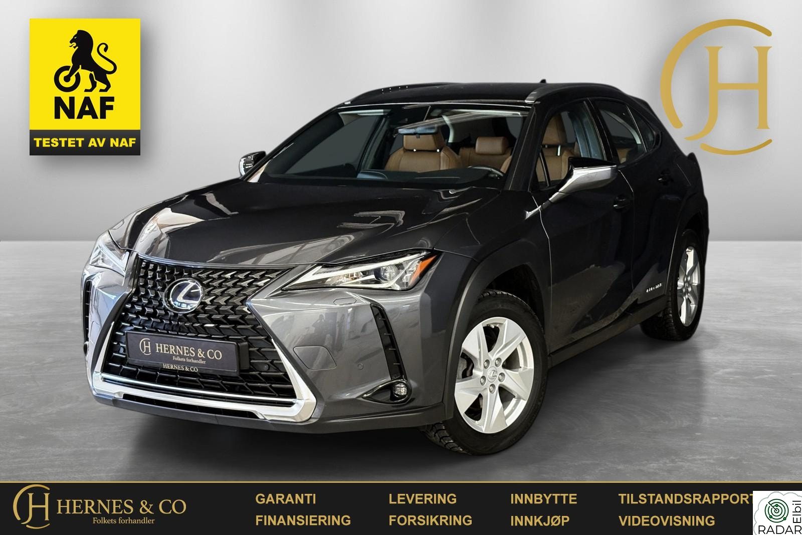 LEXUS UX300E NyEU/Norsk/Premium/ACC/Kjøling/Skinn/R.Kamera/S+V/+++